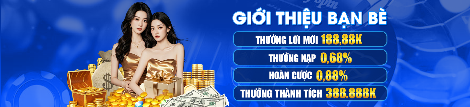 Hình ảnh quảng cáo của mb66 hiển thị nền tảng và các lợi ích
